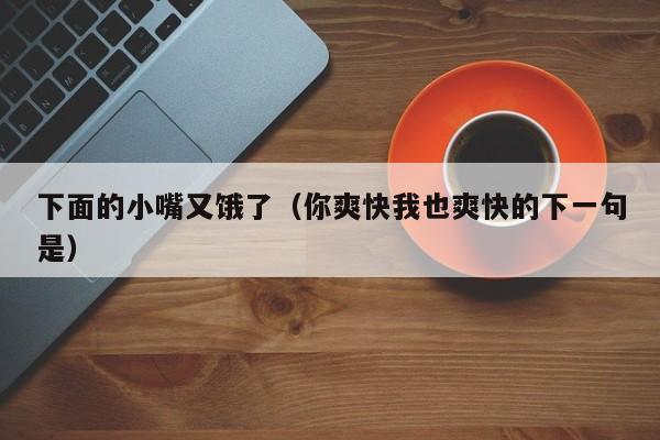 下面的小嘴又饿了（你爽快我也爽快的下一句是）