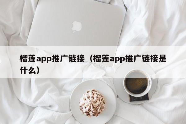 榴莲app推广链接（榴莲app推广链接是什么）