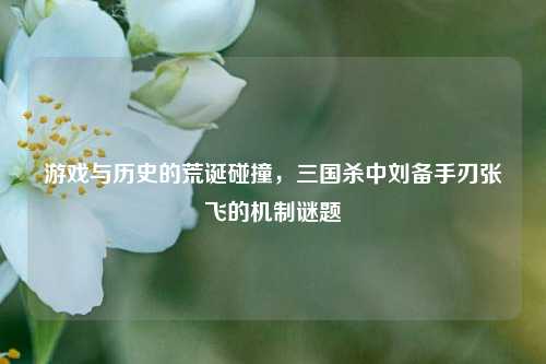 游戏与历史的荒诞碰撞，三国杀中刘备手刃张飞的机制谜题