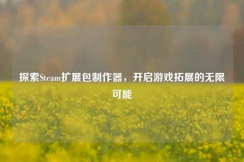 探索Steam扩展包 *** 器，开启游戏拓展的无限可能