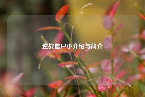 逆战僵尸小介绍与简介