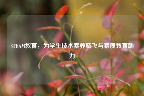 STEAM教育，为学生技术素养腾飞与素质教育助力