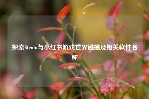 探索Steam与小红书游戏世界碰撞及相关软件名称
