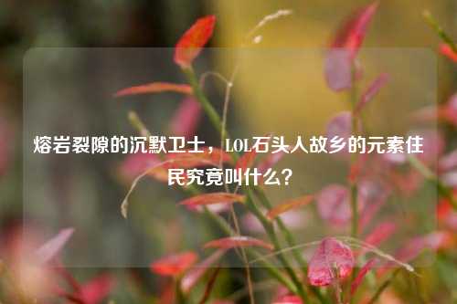 熔岩裂隙的沉默卫士，LOL石头人故乡的元素住民究竟叫什么？