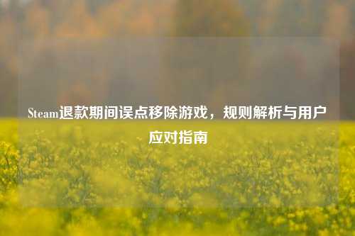 Steam退款期间误点移除游戏,规则解析与用户应对指南