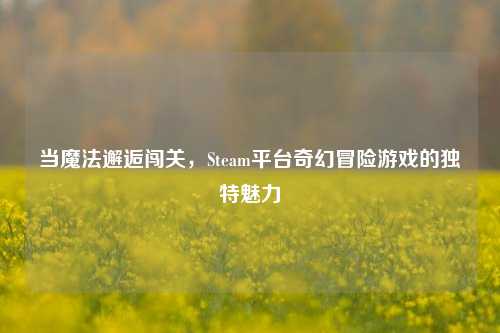 当魔法邂逅闯关,Steam平台奇幻冒险游戏的独特魅力